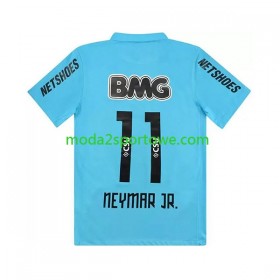 Koszulka Santos FC Neymar JR 11 Retro Trzeci Stroje Piłkarskie 2011-2012 Krótki Rękaw